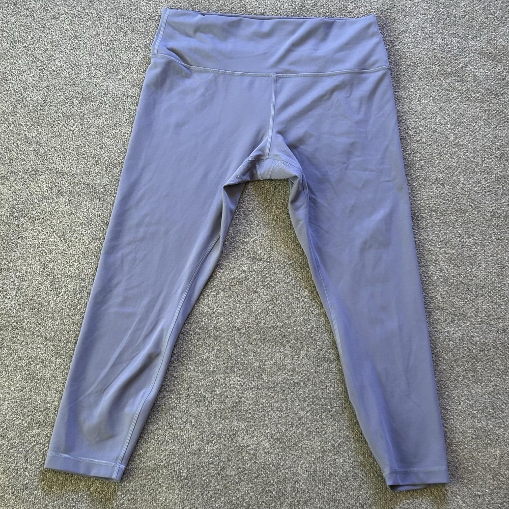 Lululemon Wunder Train High-Rise Tight 25" Women's 16 Blue Everlux Leggings